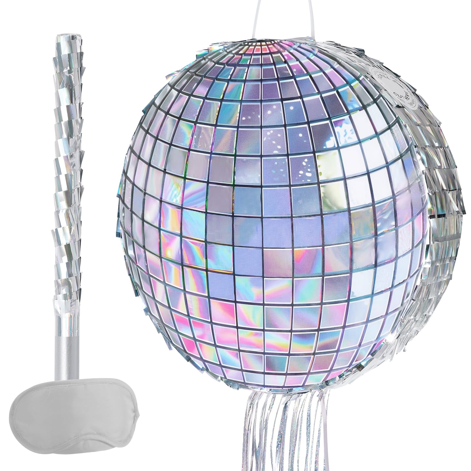 Foto 2 pulgar | Bola De Discoteca Piñata Wernnsai Para Fiesta De Cumpleaños De Adultos, 31 Cm - Venta Internacional.