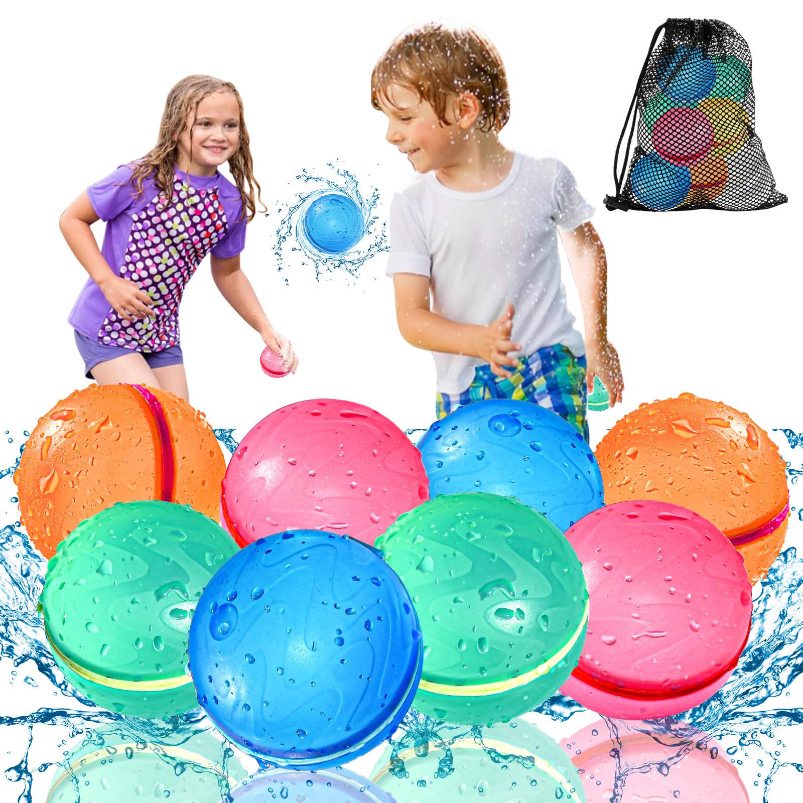 Globos De Agua Kokodi Soppycid, Reutilizables, Recargables, 8 Unidades - Venta Internacional.