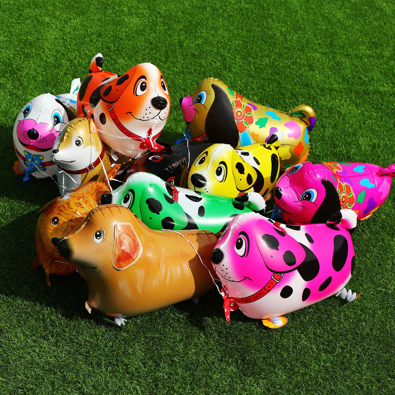 Foto 8 pulgar | Globos Skylety Walking Dog, 20 Unidades, Para Fiesta De Cumpleaños Infantil - Venta Internacional.