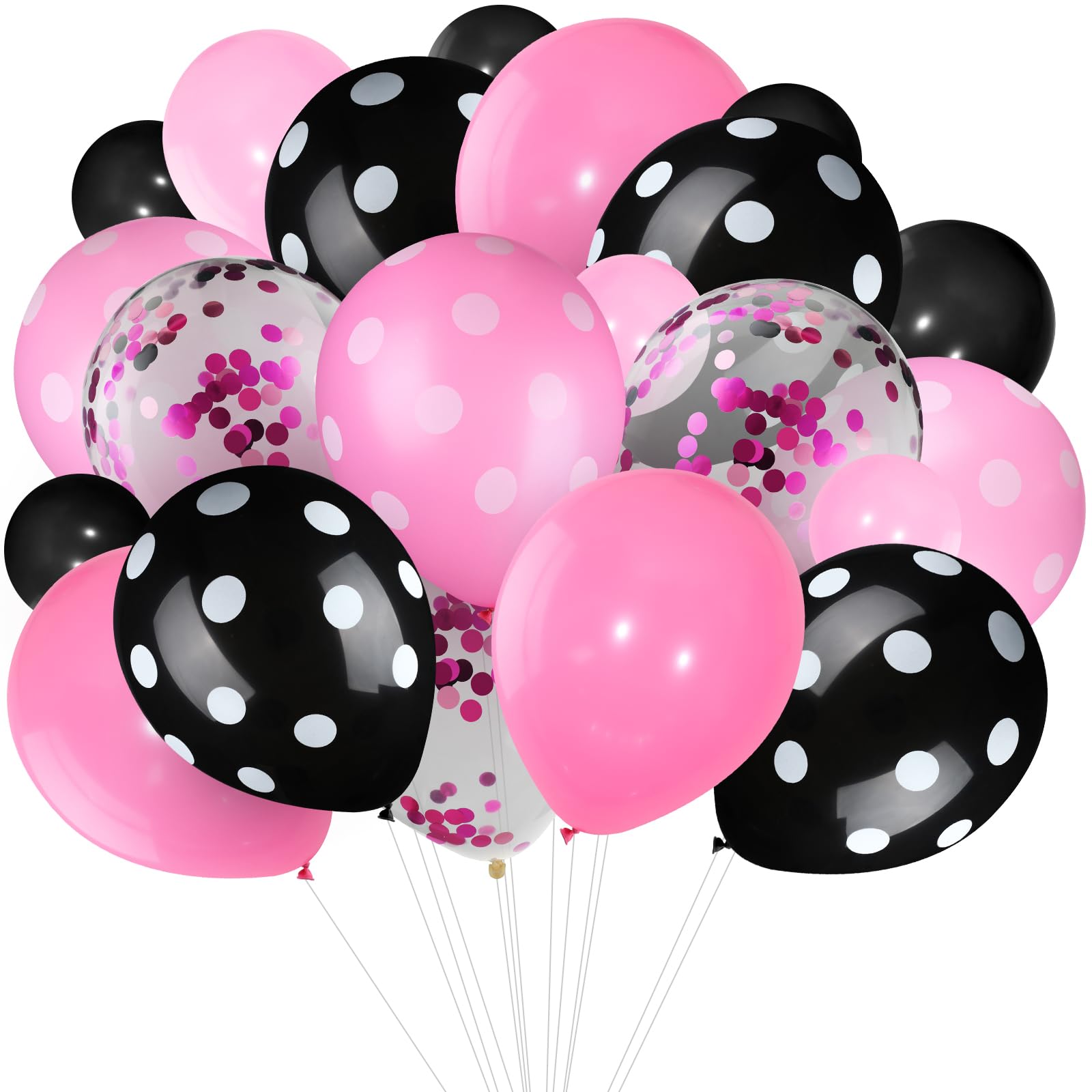 Foto 1 | Globos De Fiesta Skylety, 75 Piezas, Color Ratón, Con Confeti - Venta Internacional.