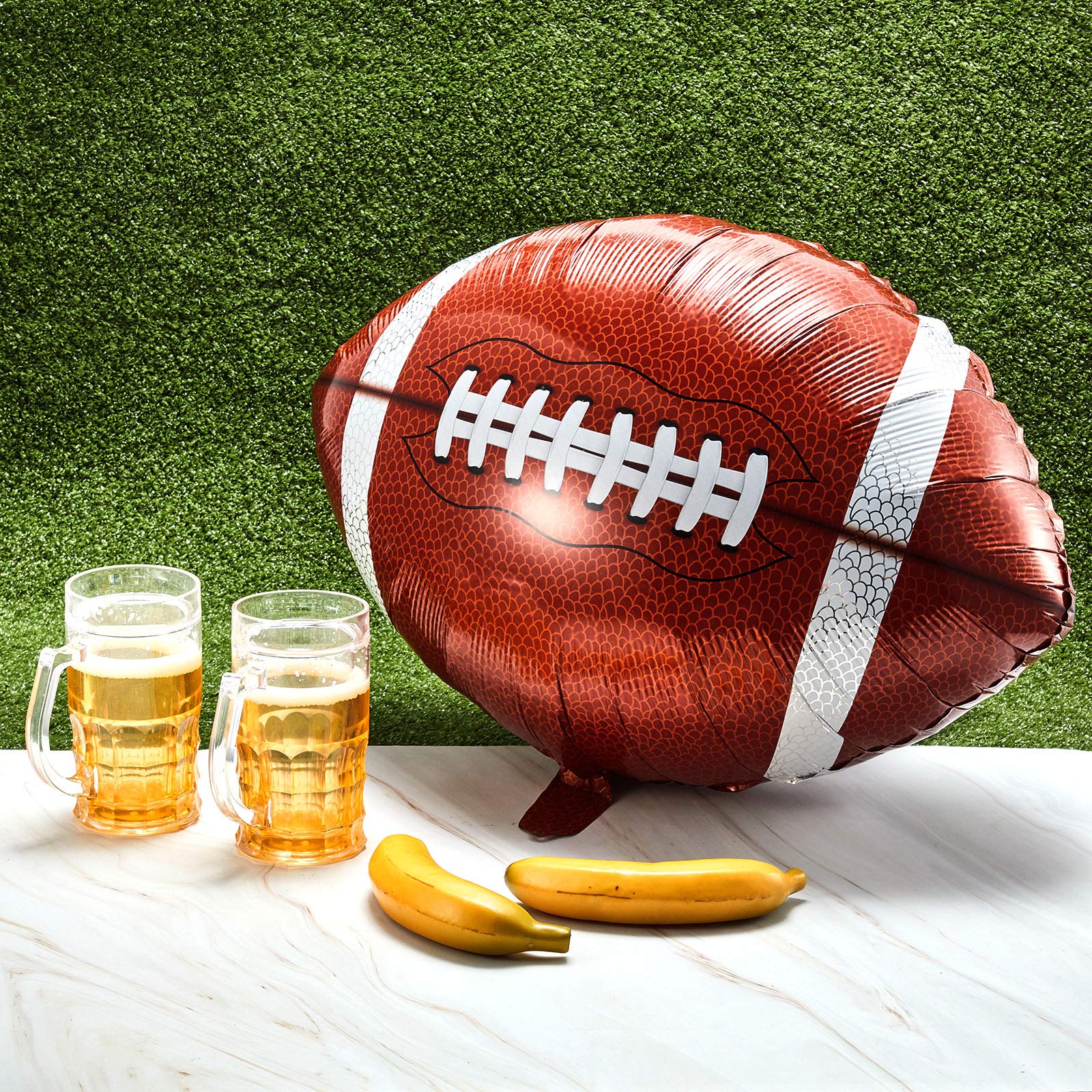 Foto 8 pulgar | Football Balloons Skylety Football Rugby, Lámina De Aluminio De 26 Pulgadas - Venta Internacional.