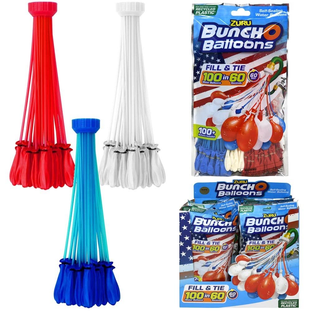 Globos De Agua Zuru Bunch O Balloons Rapid Lill Kids X100 - Venta Internacional.