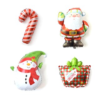 Foto 5 | Juego De Globos Navideños Alnio, 25 Unidades, Con Pancartas De Feliz Navidad - Venta Internacional.