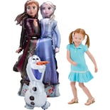 Globo De Aluminio Amscan Anagram Frozen 2 Elsa & Anna Airwalkers, 58 Cm - Venta Internacional.