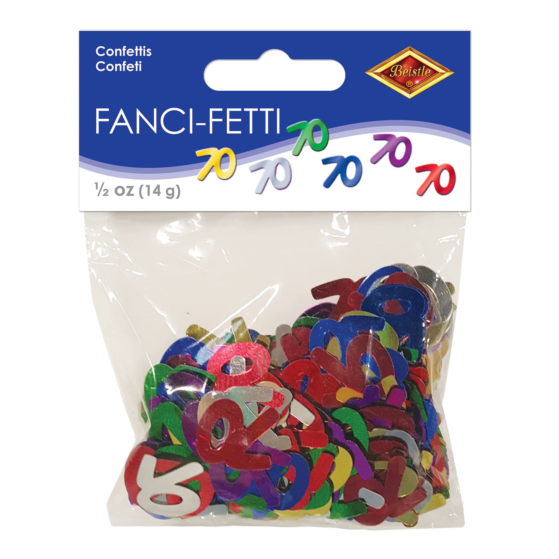 Foto 6 pulgar | Accesorio Para Fiestas Beistle Fanci-fetti 70 Silhouettes 14 Ml - Venta Internacional.