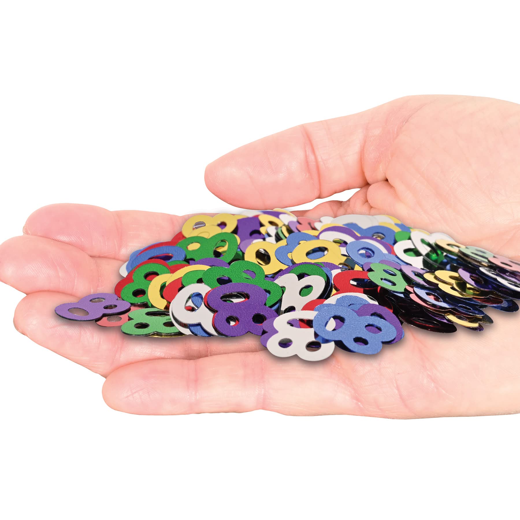 Foto 3 | 80 Siluetas De Confetti Beistle Fanci-fetti (multicolor) - Venta Internacional.