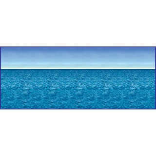 Foto 1 | Telón De Fondo Beistle Ocean And Sky Para Fiestas Temáticas De 4 X 9 M - Venta Internacional.