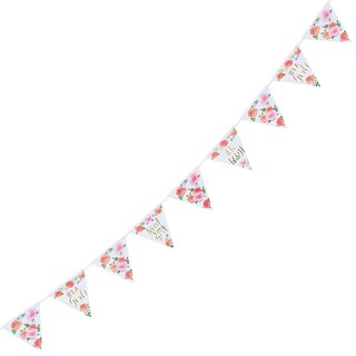 Foto 1 | Papel Amscan Banner con Estampado Floral 4.5 m - Venta Internacional