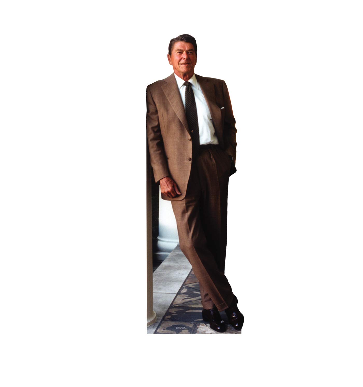 Foto 2 pulgar | Cartulina Recortada Sobre El Presidente Ronald Reagan, 187 Cm - Venta Internacional.