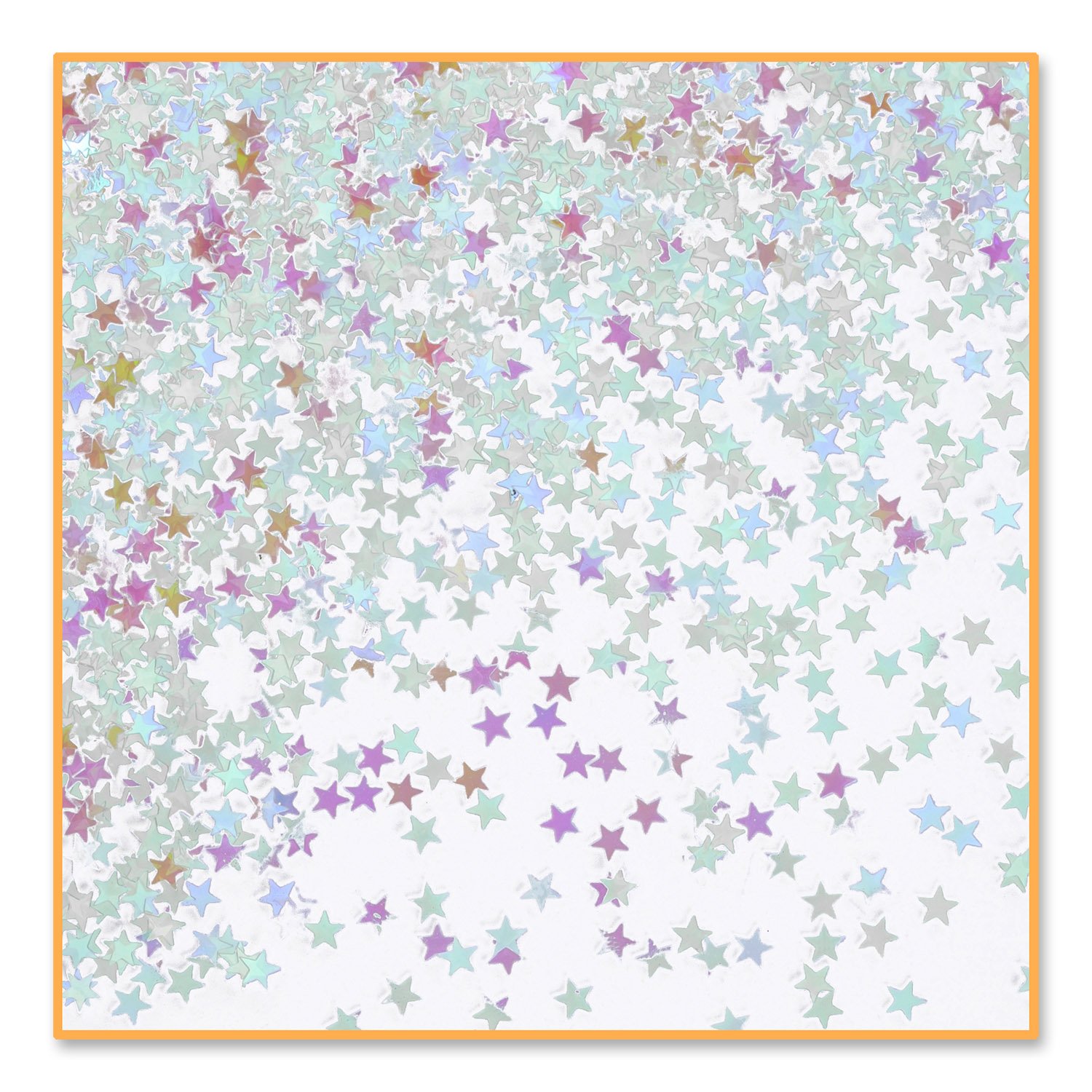 Estrellas Iridiscentes Confetti Beistle, Paquete De 96 (14 Ml) - Venta Internacional.