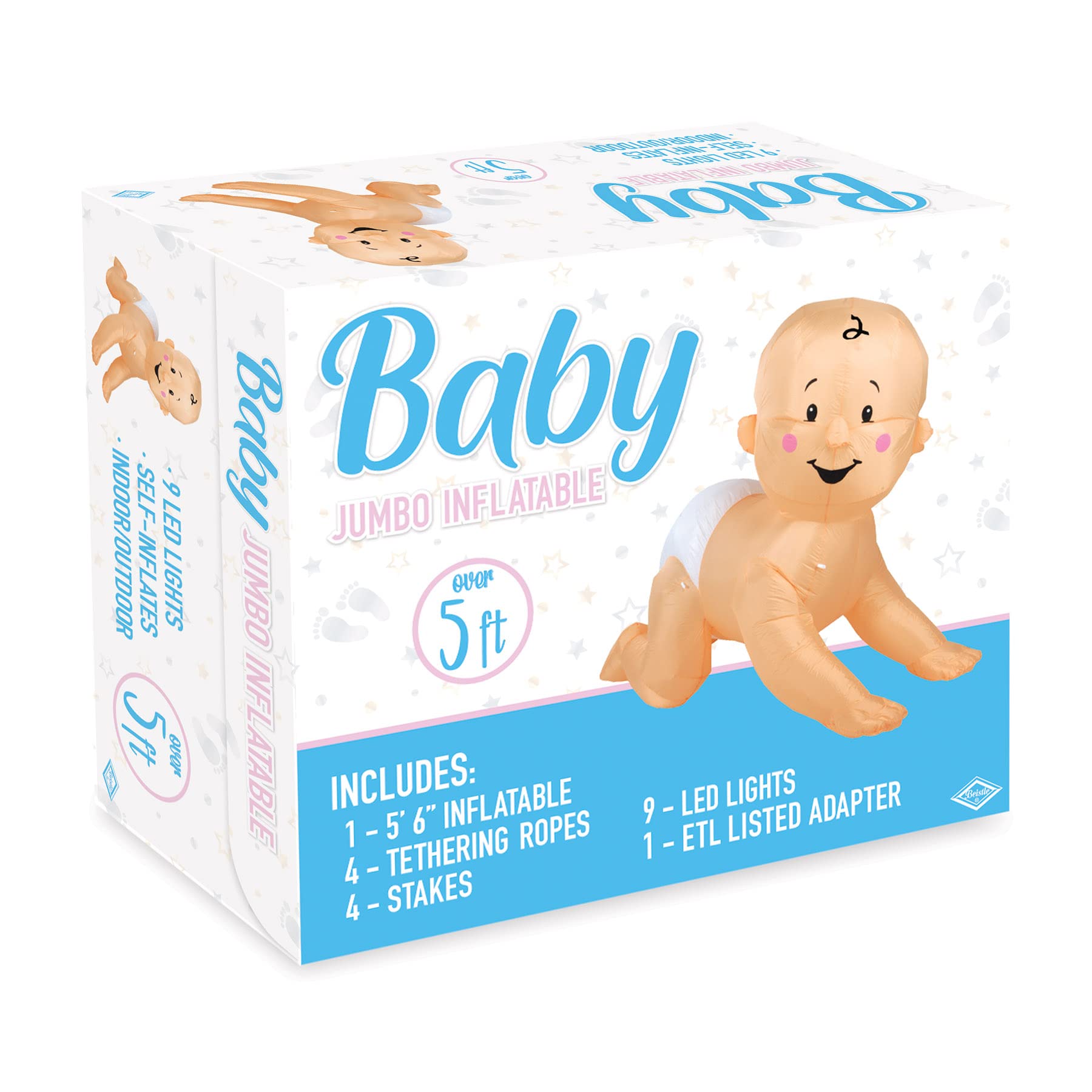 Foto 4 pulgar | Inflable Baby Shower Beistle - Venta Internacional