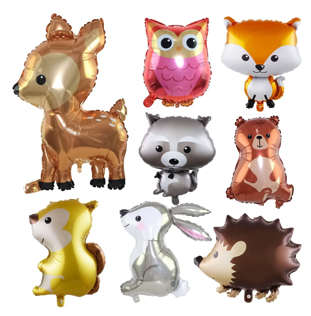 Foto 1 | Kit Xtellar De Globos Para Fiesta De Cumpleaños Con Tema De Animales