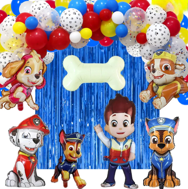 Paw Xtellar Patrol Kit De Decoración De Globos De Cumpleaños 83