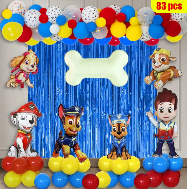 Foto 2 | Paw Xtellar Patrol Kit De Decoración De Globos De Cumpleaños 83