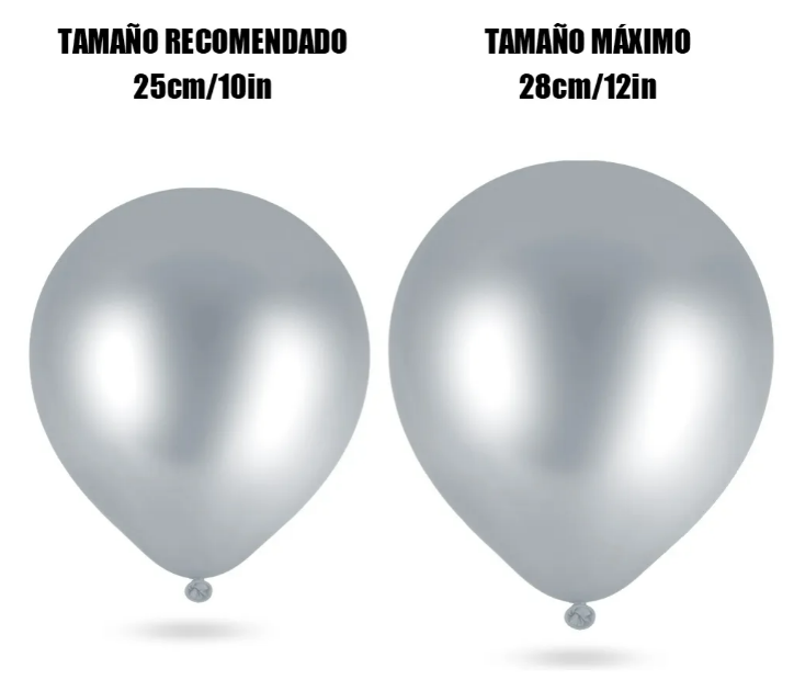 Foto 2 | Fiesta Xtellar Decoración Boda Metálico Látex Globo Decoración 50pcs