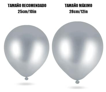 Foto 2 | Fiesta Xtellar Decoración Boda Metálico Látex Globo Decoración 50pcs