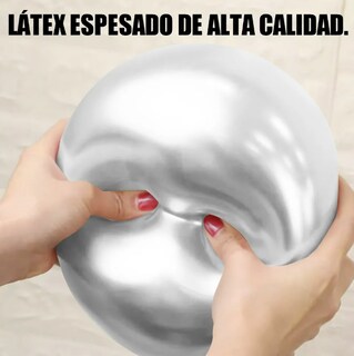 Foto 4 | Fiesta Xtellar Decoración Boda Metálico Látex Globo Decoración 50pcs