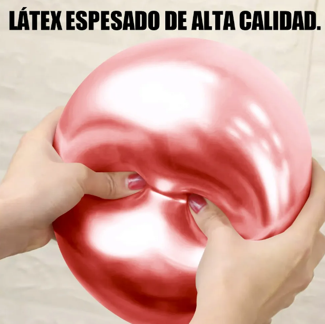 Foto 4 | Fiesta Xtellar Decoración Boda Metálico Látex Globo Decoración 50pcs