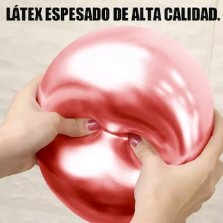 Foto 4 | Fiesta Xtellar Decoración Boda Metálico Látex Globo Decoración 50pcs