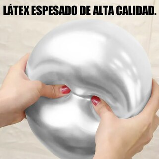 Foto 4 | Fiesta Xtellar Decoración Boda Metálico Látex Globo Decoración 50pcs