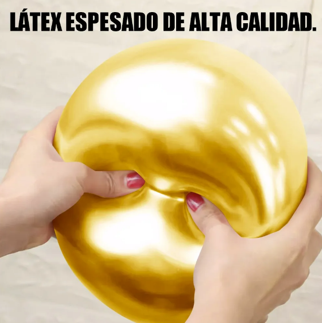 Foto 4 | Fiesta Xtellar Decoración Boda Metálico Látex Globo Decoración 50pcs