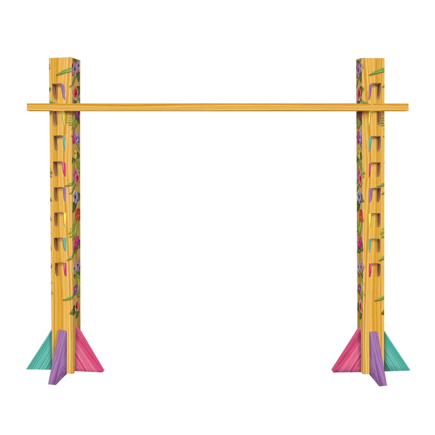 Foto 1 | Juego De Fiesta Tropical Limbo De Cartón Beistle De 5 X 5 Pies - Venta Internacional.