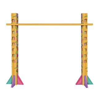 Foto 1 | Juego De Fiesta Tropical Limbo De Cartón Beistle De 5 X 5 Pies - Venta Internacional.