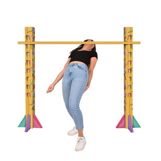 Foto 4 | Juego De Fiesta Tropical Limbo De Cartón Beistle De 5 X 5 Pies - Venta Internacional.