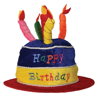 Foto 1 | Gorro De Felpa Para Tarta De Cumpleaños Beistle, Fiesta De Feliz Cumpleaños - Venta Internacional.
