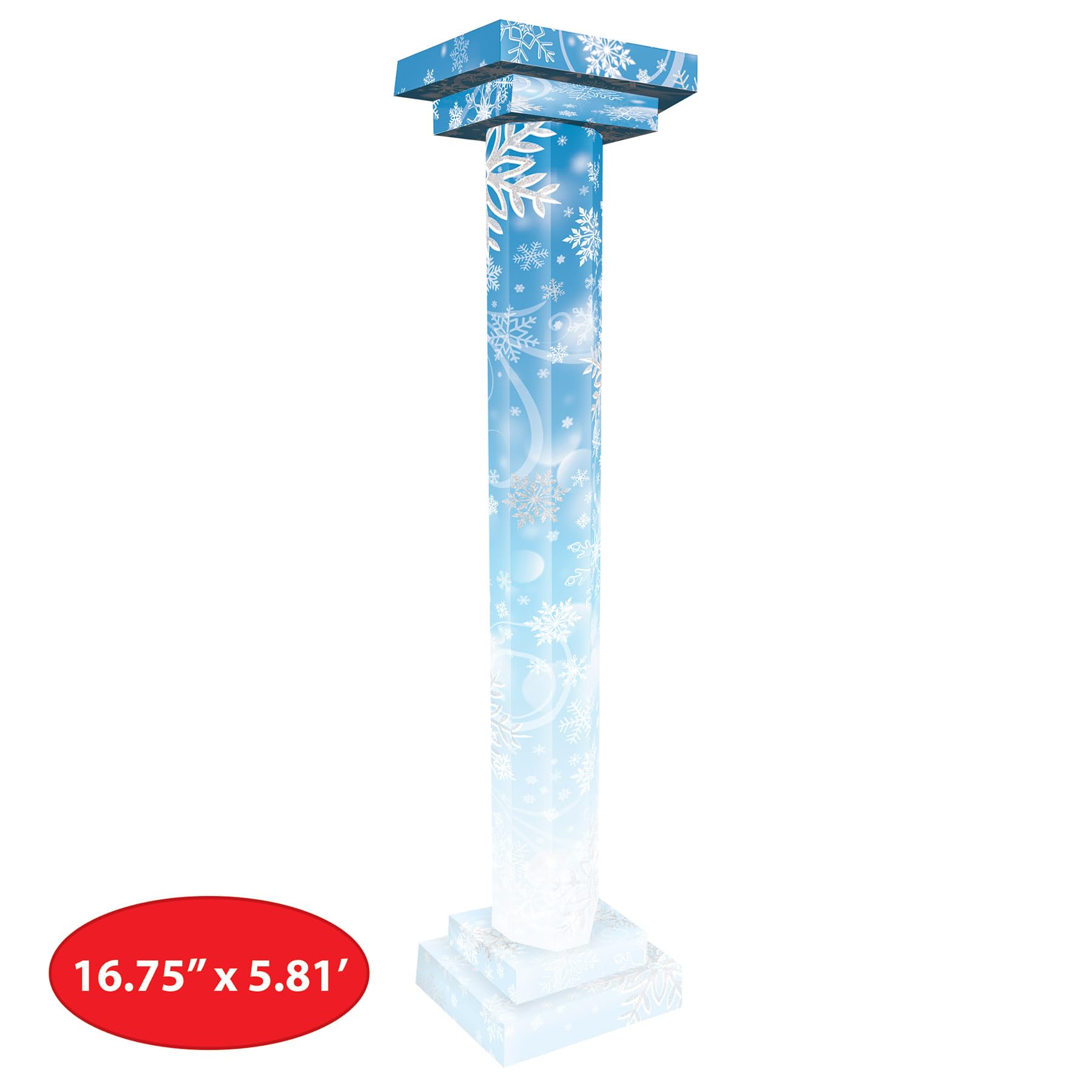 Foto 3 pulgar | Columna Alta Decorations Beistle Winter Wonderland De 1,75 M, 2 Unidades - Venta Internacional.