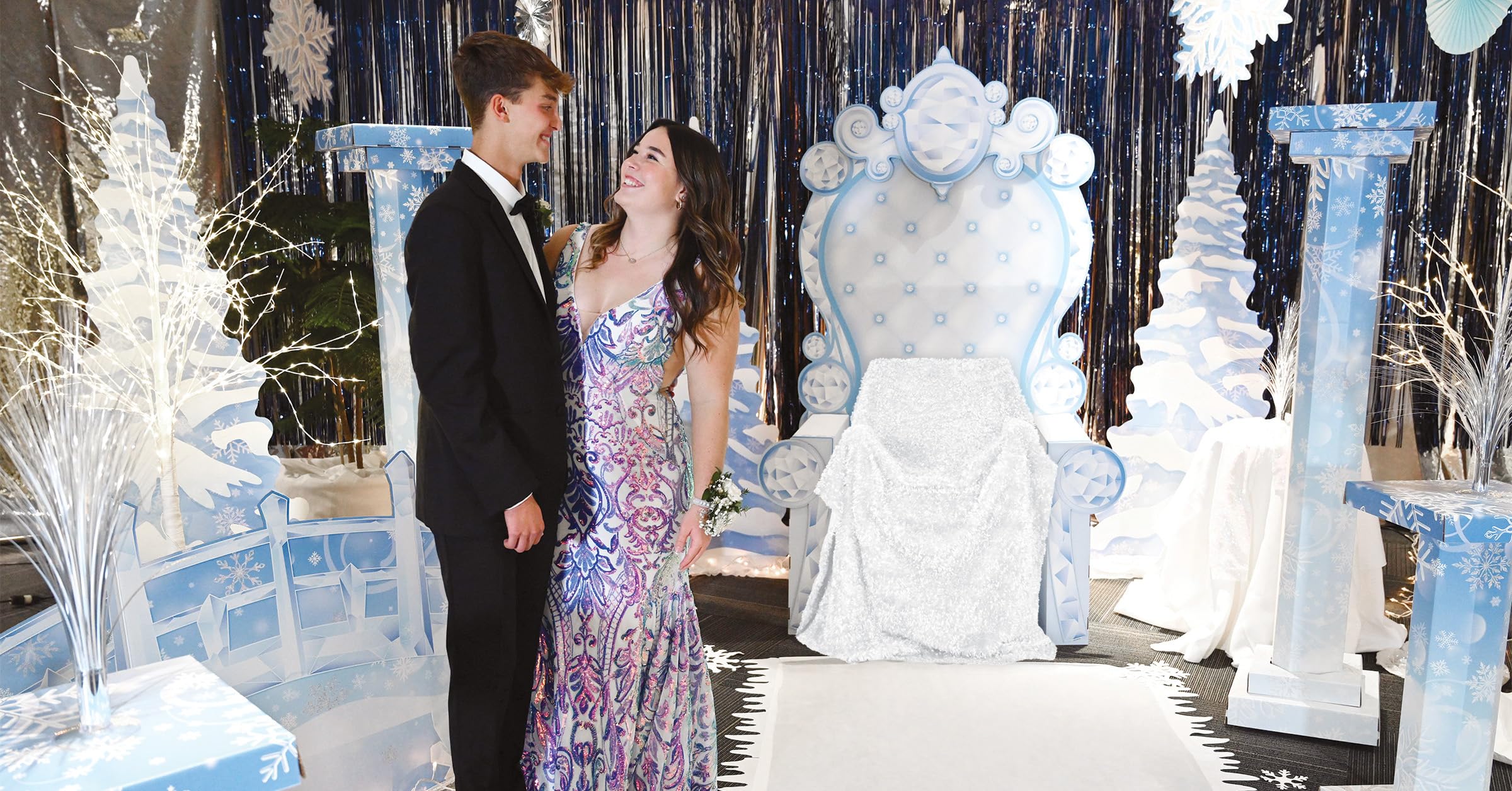Foto 5 pulgar | Columna Alta Decorations Beistle Winter Wonderland De 1,75 M, 2 Unidades - Venta Internacional.