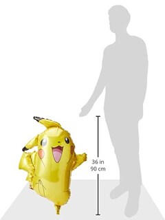 Foto 2 | Bouquet De Globos Amscan Pokemon (5 Globos De Aluminio) - Venta Internacional.