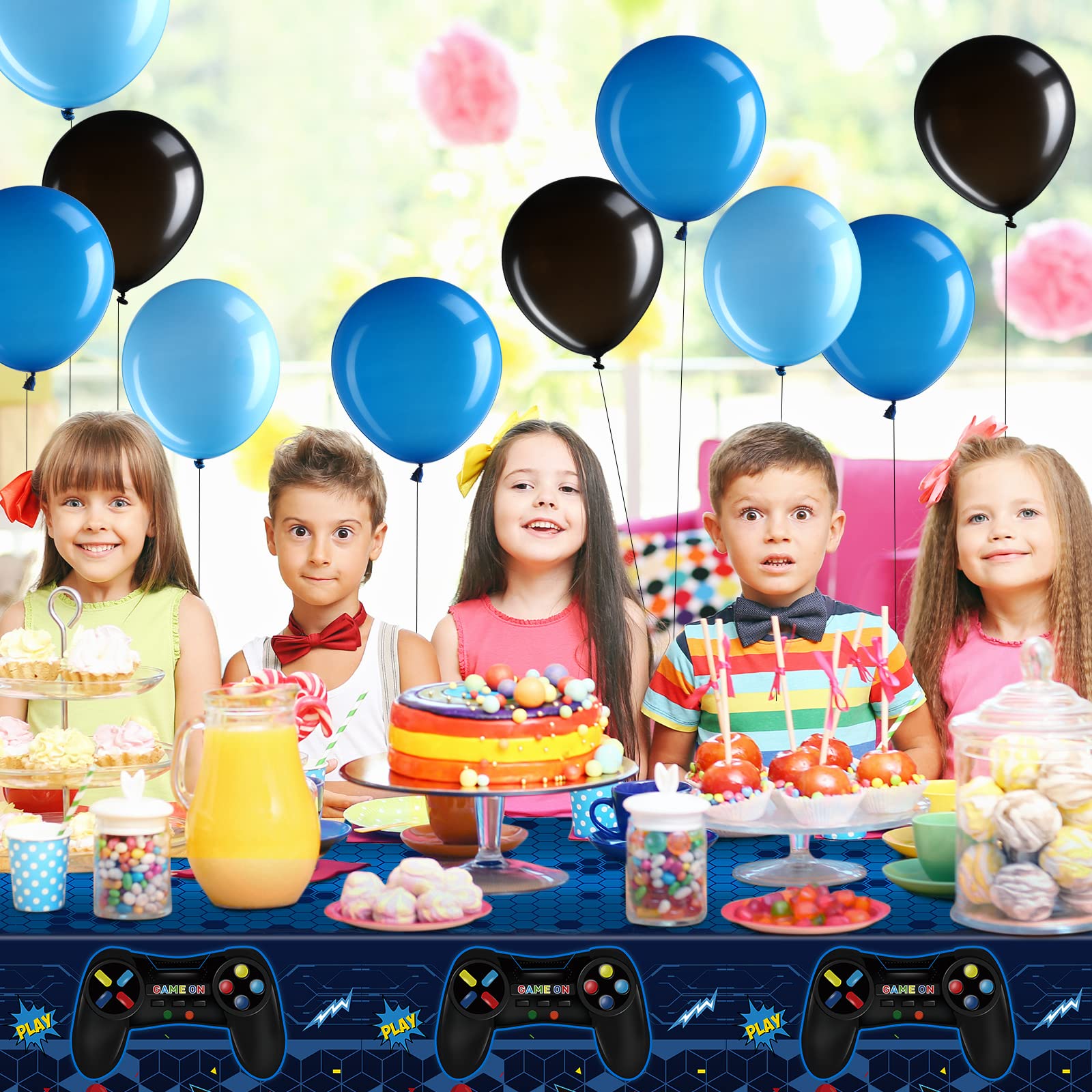 Foto 6 | Set De Decoración De Fiesta Tatuo, Videojuego, Fiesta De Cumpleaños - Venta Internacional.