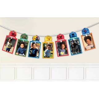 Foto 1 | Banner Para Decoración De Fiesta Amscan Sesame Street Photo, 12 Pies, Para Niños - Venta Internacional.