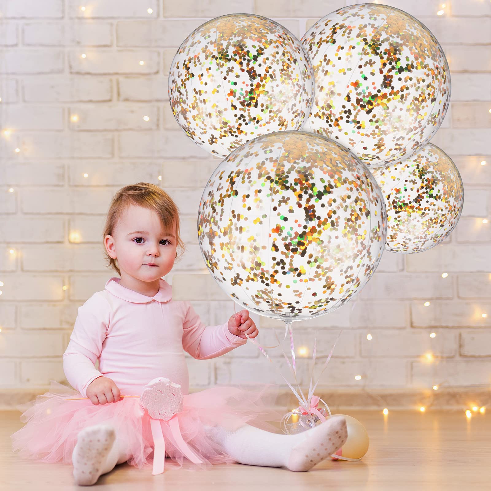 Foto 7 | Globos Sumind Bobo De Látex Transparente Para Decoración, 40 Unidades - Venta Internacional.