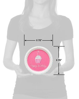 Foto 3 | Platos De Postre Con Diseño De Unicornio American Greetings, Suministros Para Fiestas - Venta Internacional.