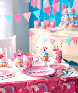 Foto 5 | Platos De Postre Con Diseño De Unicornio American Greetings, Suministros Para Fiestas - Venta Internacional.