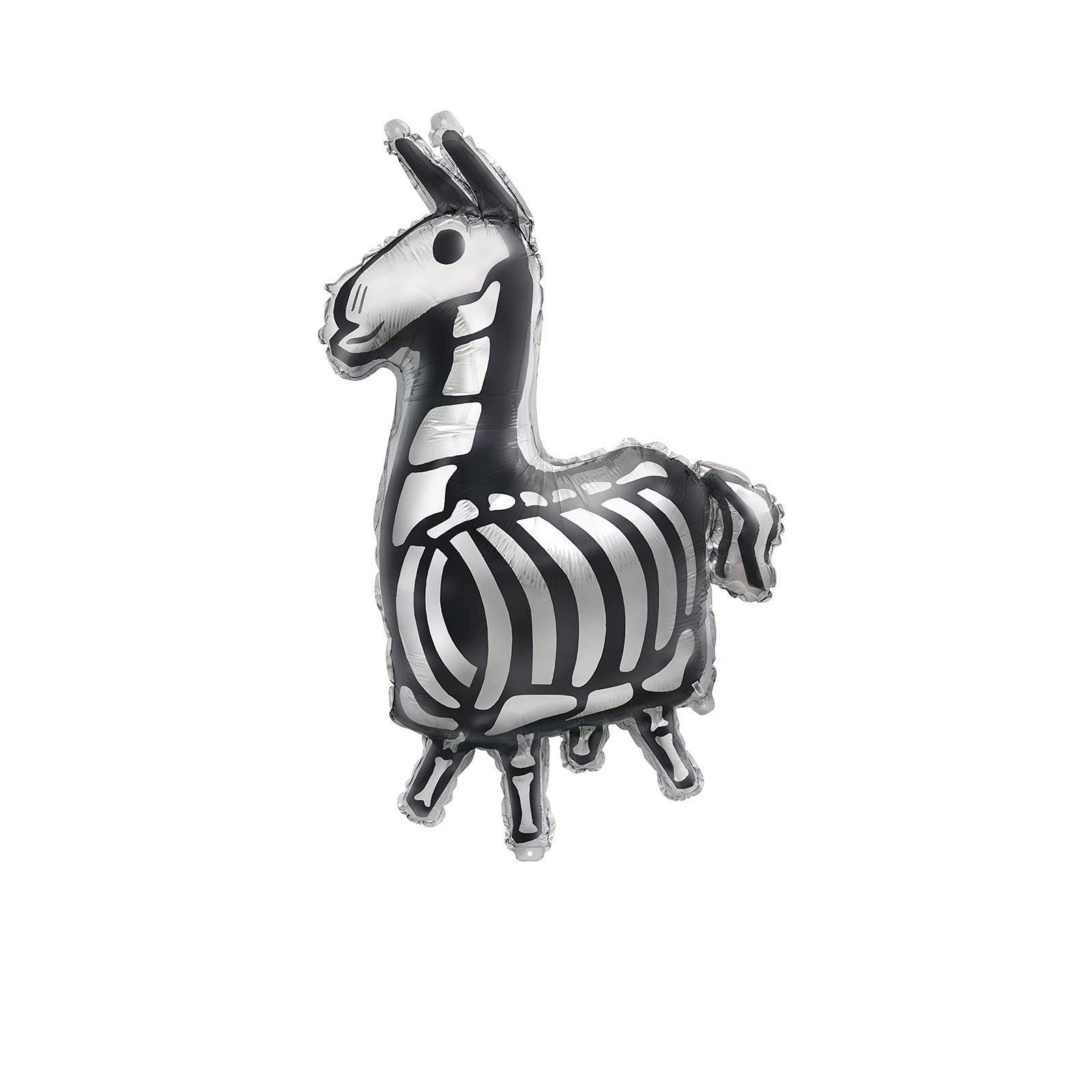 Foto 3 pulgar | Globo De Aluminio Único Fortnite Llama Giant, Negro Y Plateado, 35 Cm - Venta Internacional.