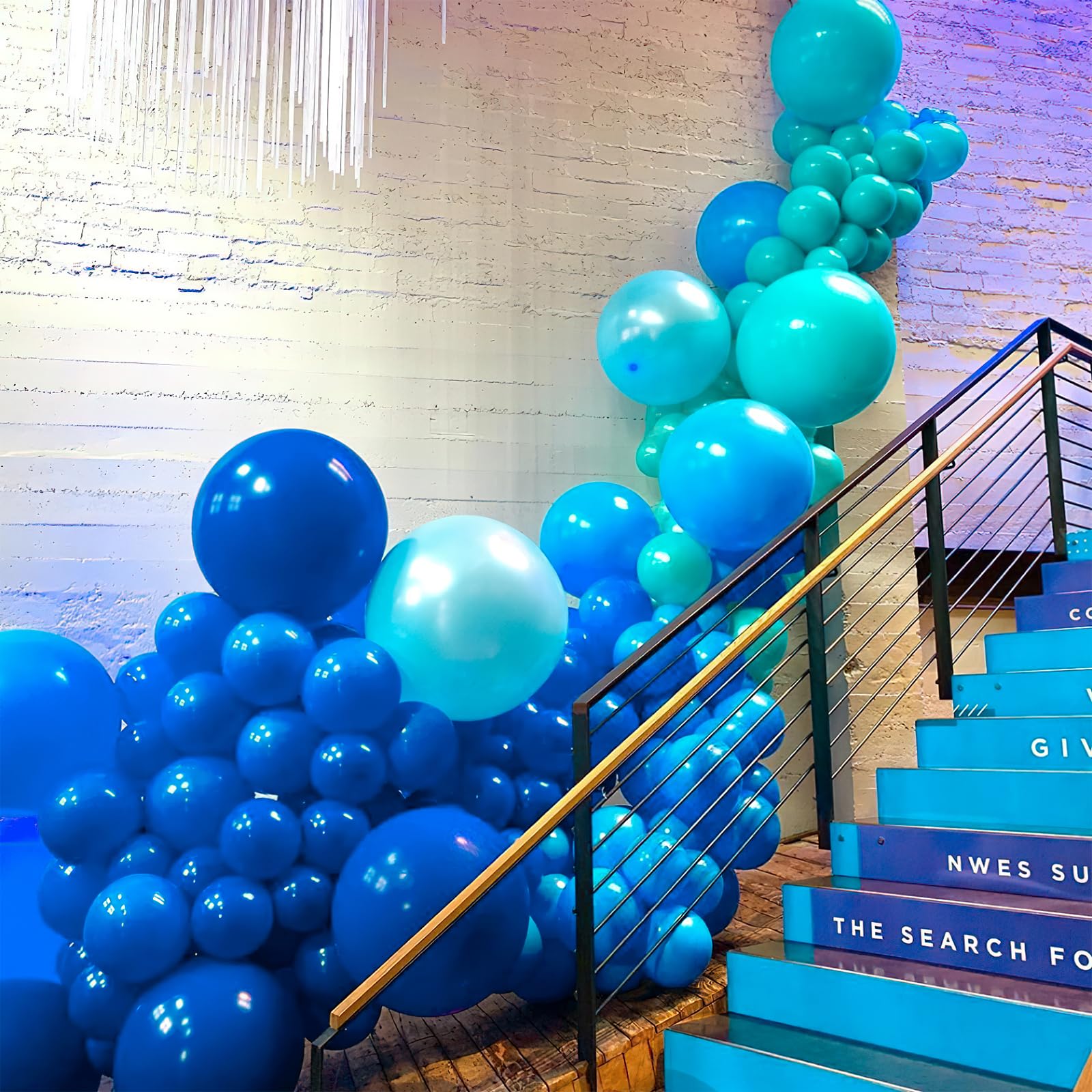 Foto 6 | Balloon Partywoo Royal Blue 120 Unidades De Diferentes Tamaños - Venta Internacional.