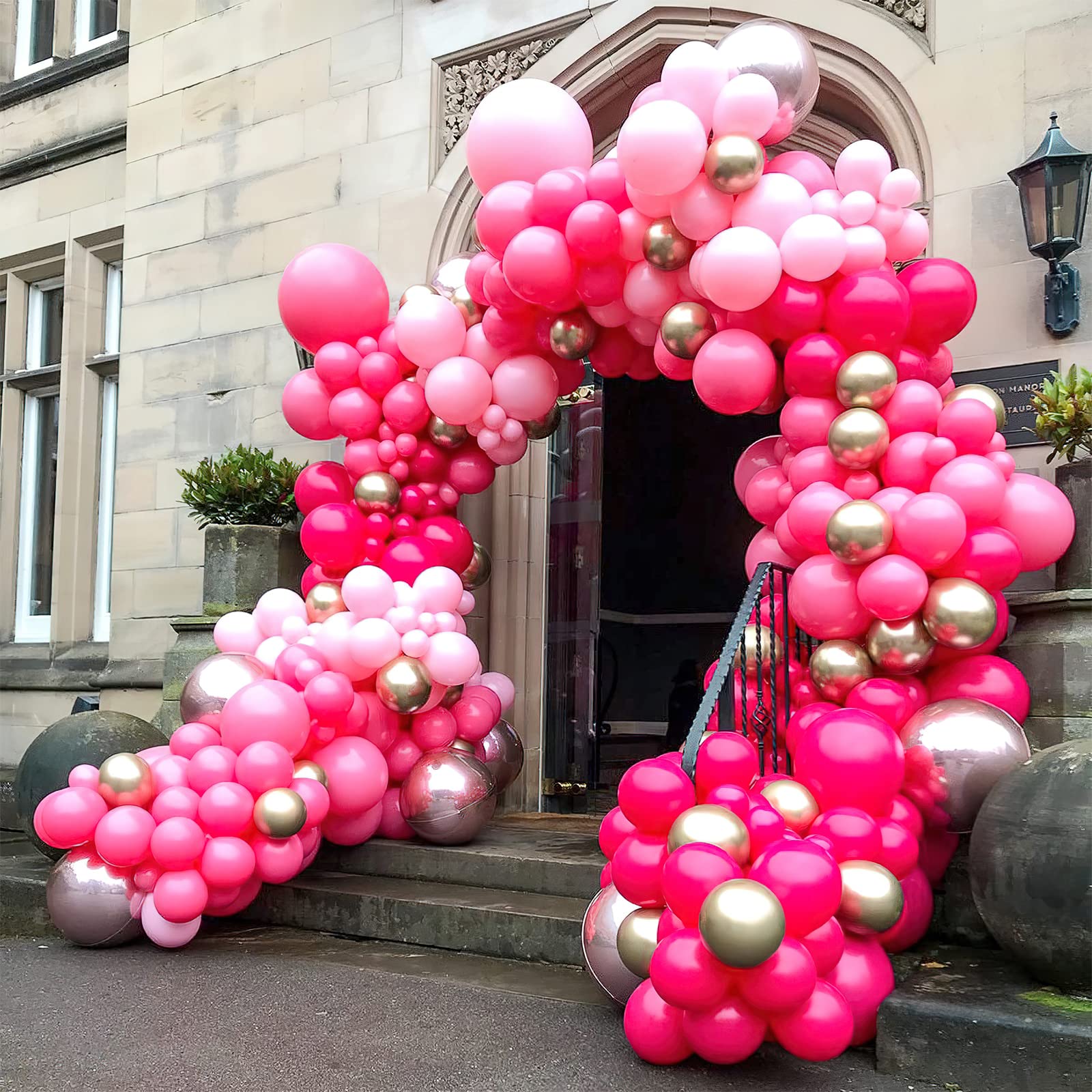 Foto 4 pulgar | Globos Partywoo Magenta, 50 Unidades, 30 Cm, Color Rosa Intenso, Para Decoración - Venta Internacional.