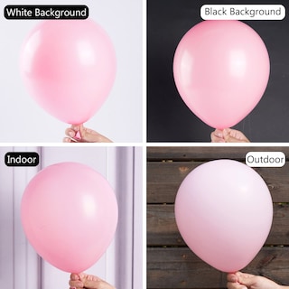 Foto 3 | Balloon Partywoo, Color Rosa Pastel, 85 Unidades, Diferentes Tamaños - Venta Internacional.
