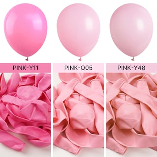 Foto 4 | Balloon Partywoo, Color Rosa Pastel, 85 Unidades, Diferentes Tamaños - Venta Internacional.