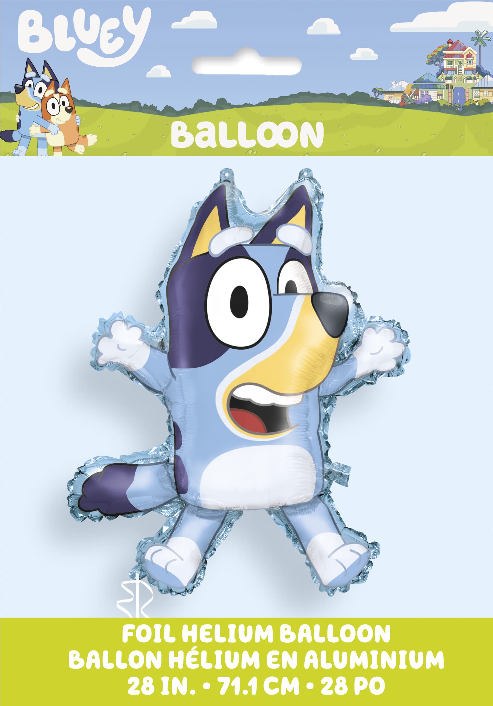 Foto 3 pulgar | Juego De Globos Únicos Para Cumpleaños De Bluey Y Bingo Con Pegatina - Venta Internacional.