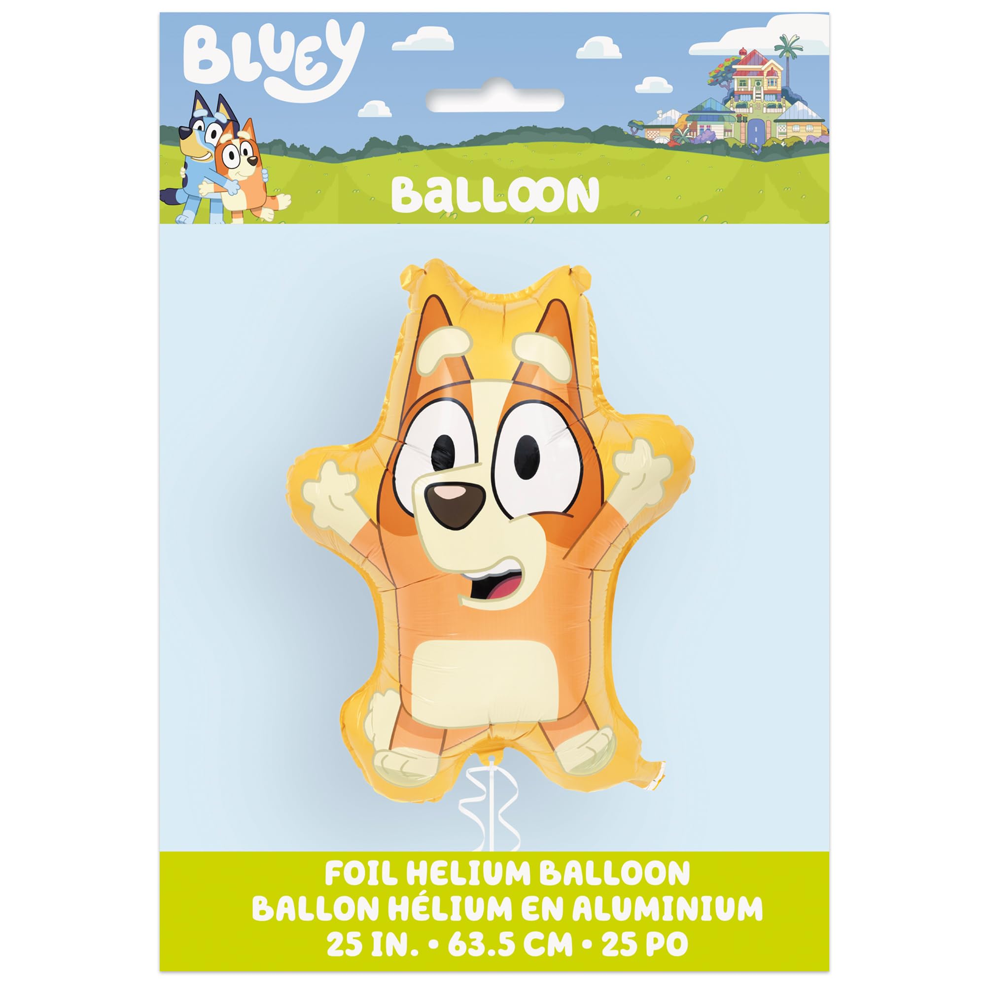 Foto 5 pulgar | Juego De Globos Únicos Para Cumpleaños De Bluey Y Bingo Con Pegatina - Venta Internacional.
