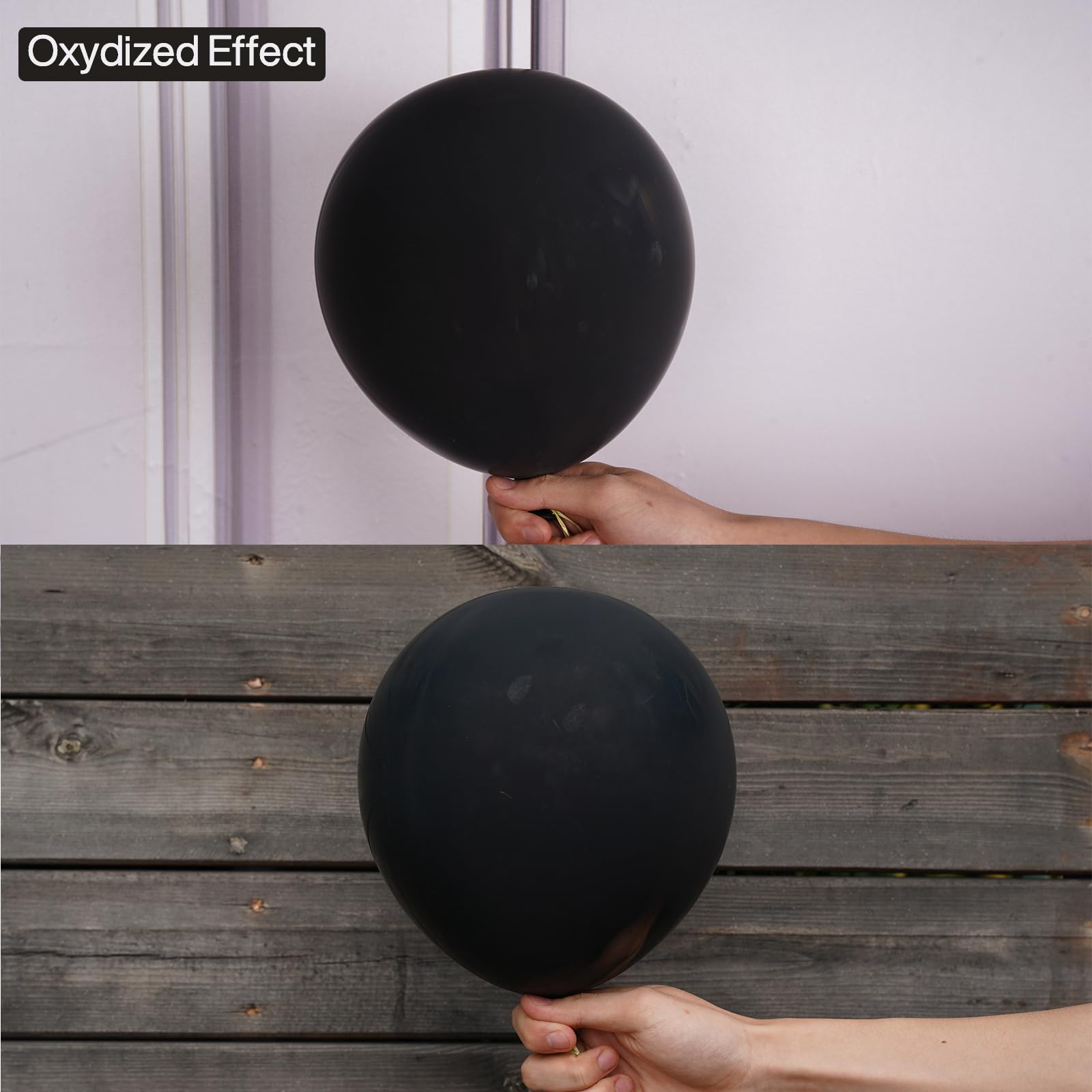 Foto 4 pulgar | Globos Partywoo, 50 Unidades, 30 Cm, Látex Negro Mate - Venta Internacional.