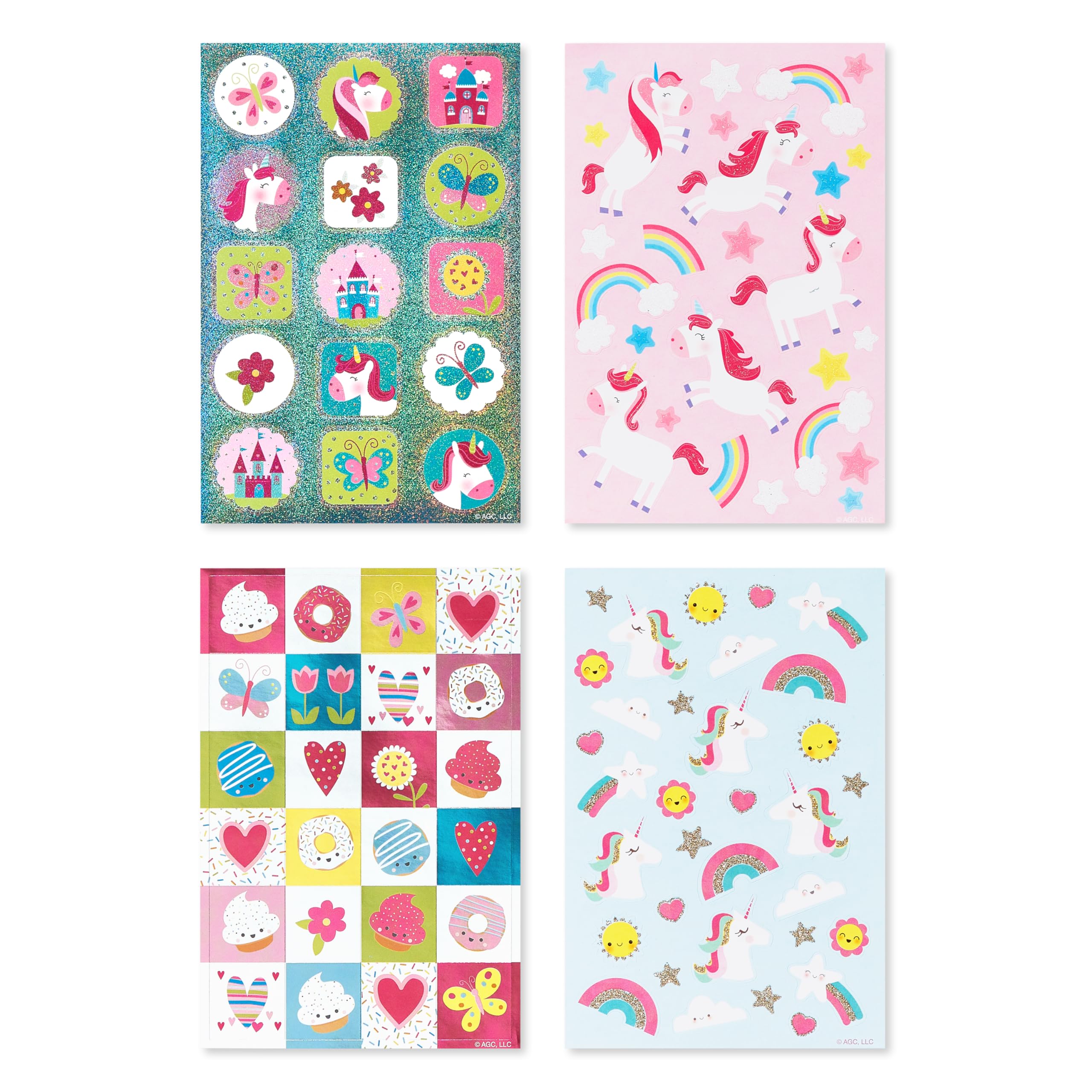 Foto 2 pulgar | Pegatinas American Greetings, 392 Unidades, Para Niños, Unicornios - Venta Internacional.
