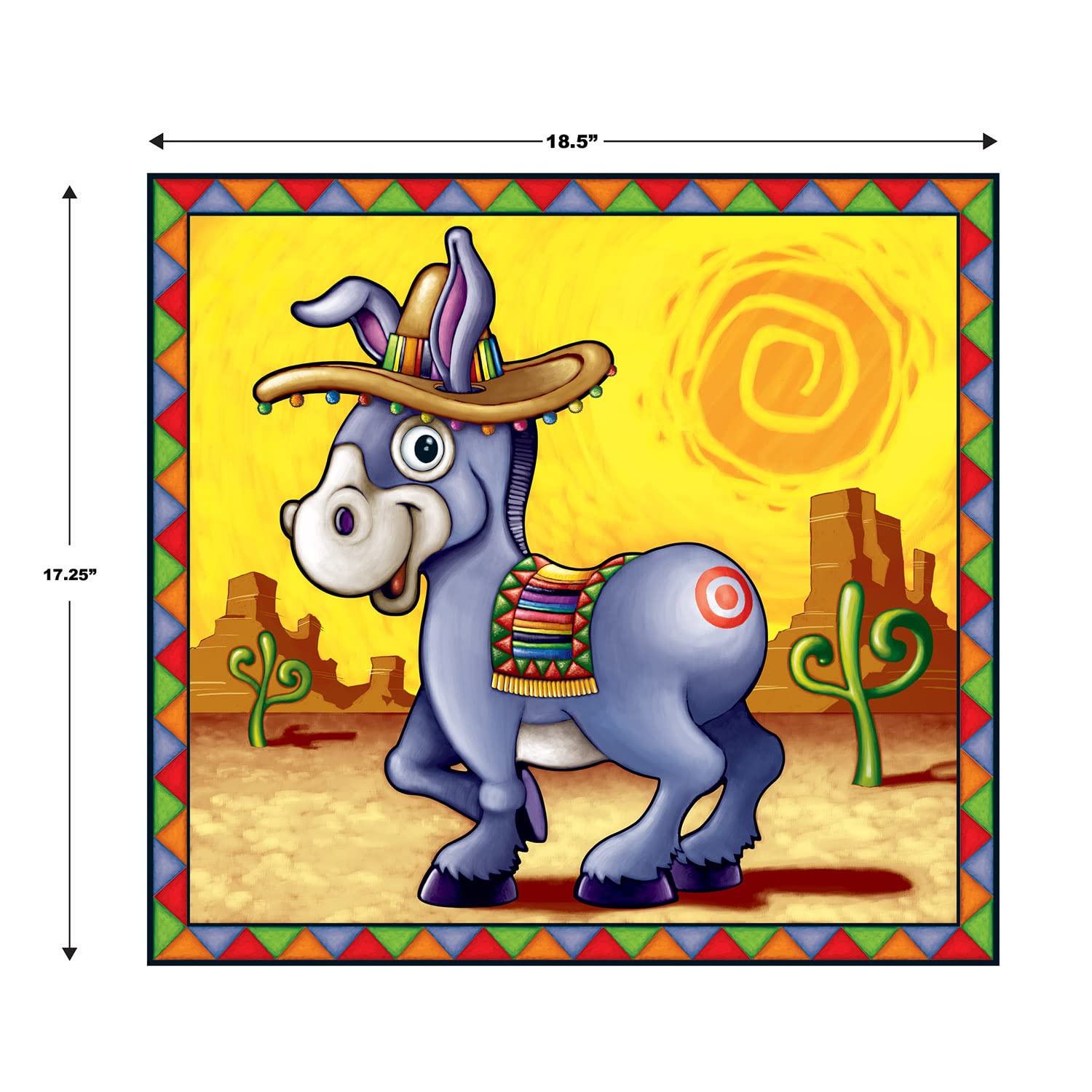 Foto 3 pulgar | Juego Party Accessory Beistle Donkey Con Máscara Y 12 Colas - Venta Internacional.