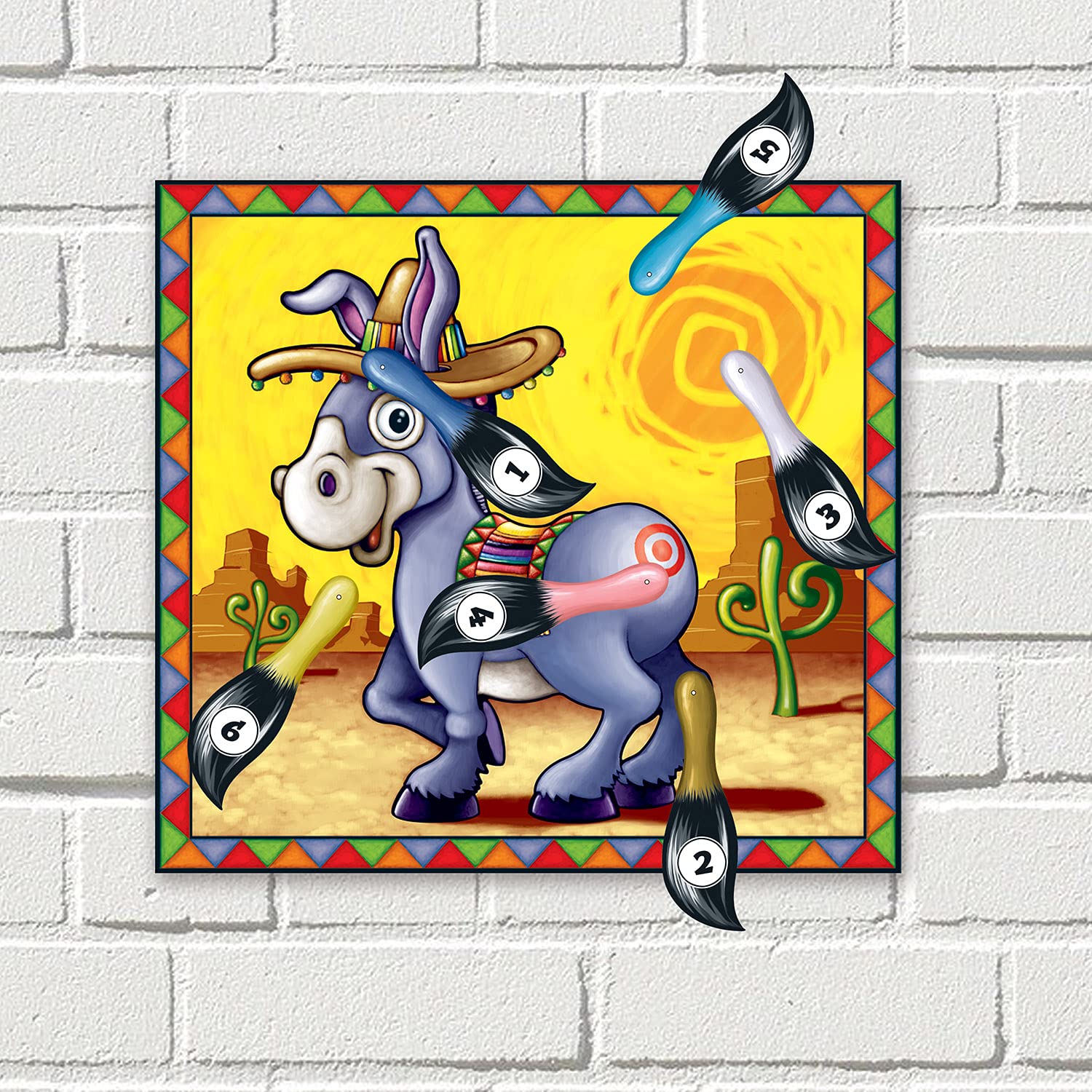 Foto 5 pulgar | Juego Party Accessory Beistle Donkey Con Máscara Y 12 Colas - Venta Internacional.