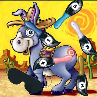 Foto 5 | Juego Party Accessory Beistle Donkey Con Máscara Y 12 Colas - Venta Internacional.