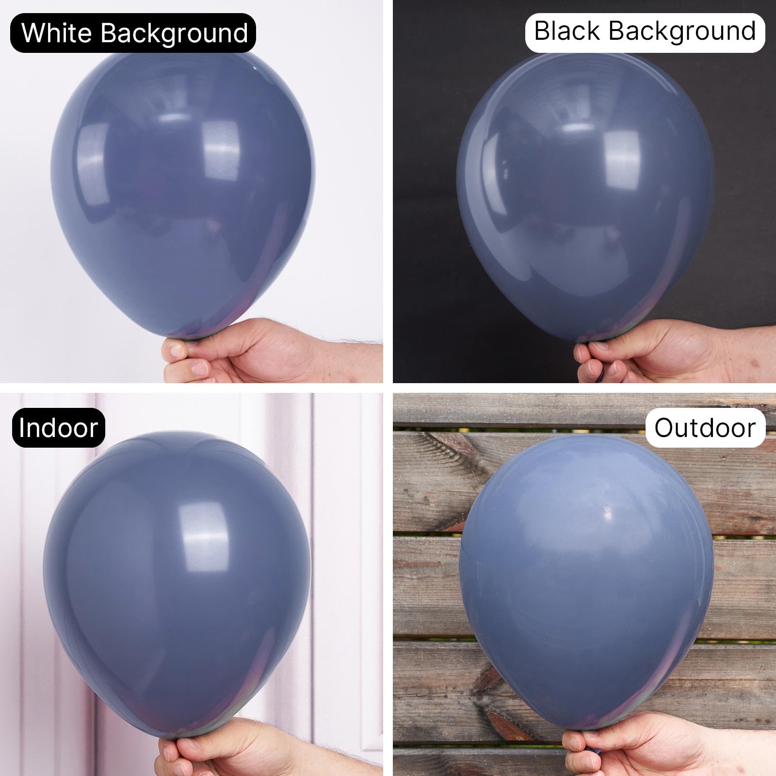 Foto 4 pulgar | Balloon Partywoo, Color Azul Oscuro, 138 Unidades, Diferentes Tamaños - Venta Internacional.